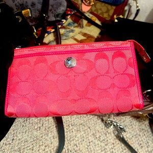 Pink Y2K coach wallet